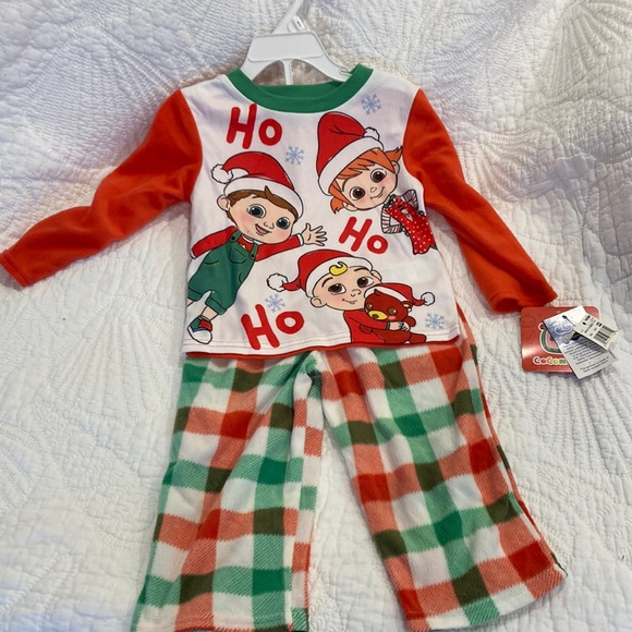 Pajamas New Infant Two Piece Fleece Holiday